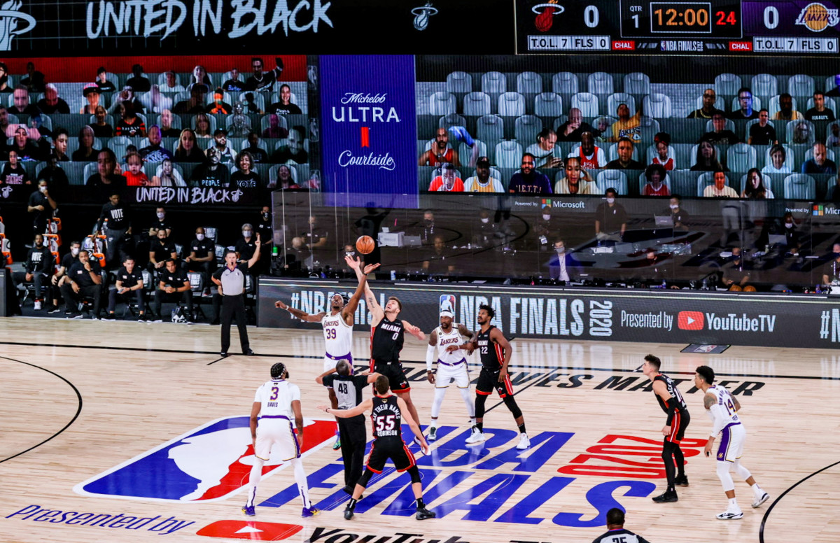 The NBA was able to complete its previous season by sequestering players and staff at Disney World; for this campaign, the league will be out in the real world.